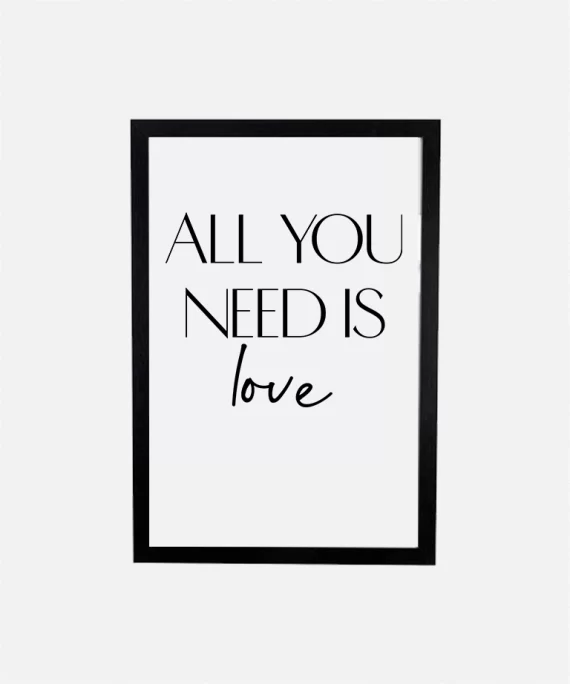All you need is love Poster (cm)