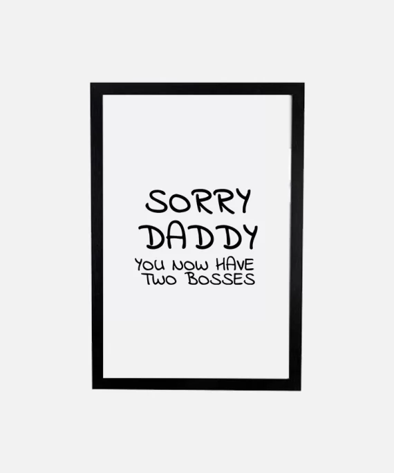 Sorry Daddy poster (cm)