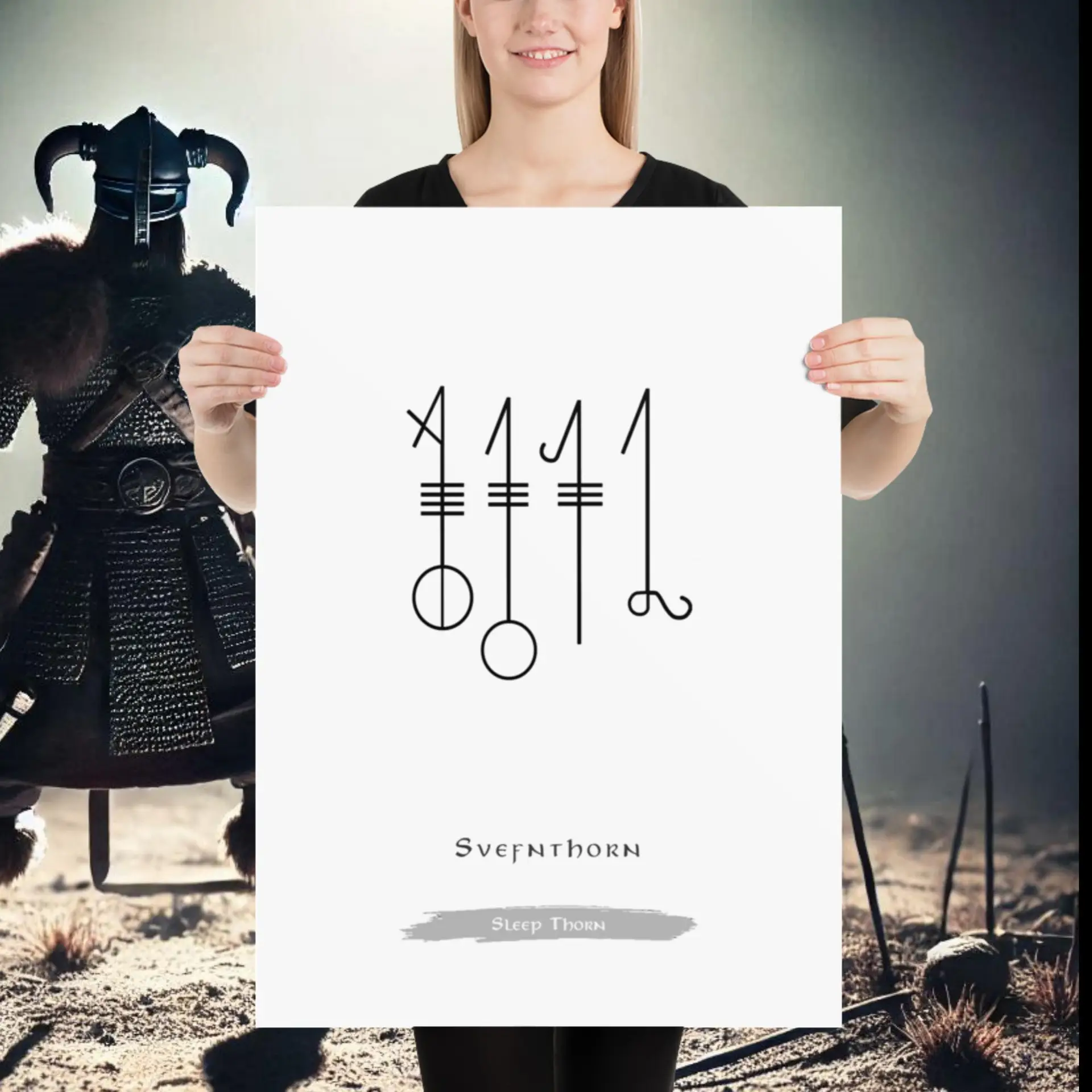 Poster Svefnthorn (cm) - Image 3