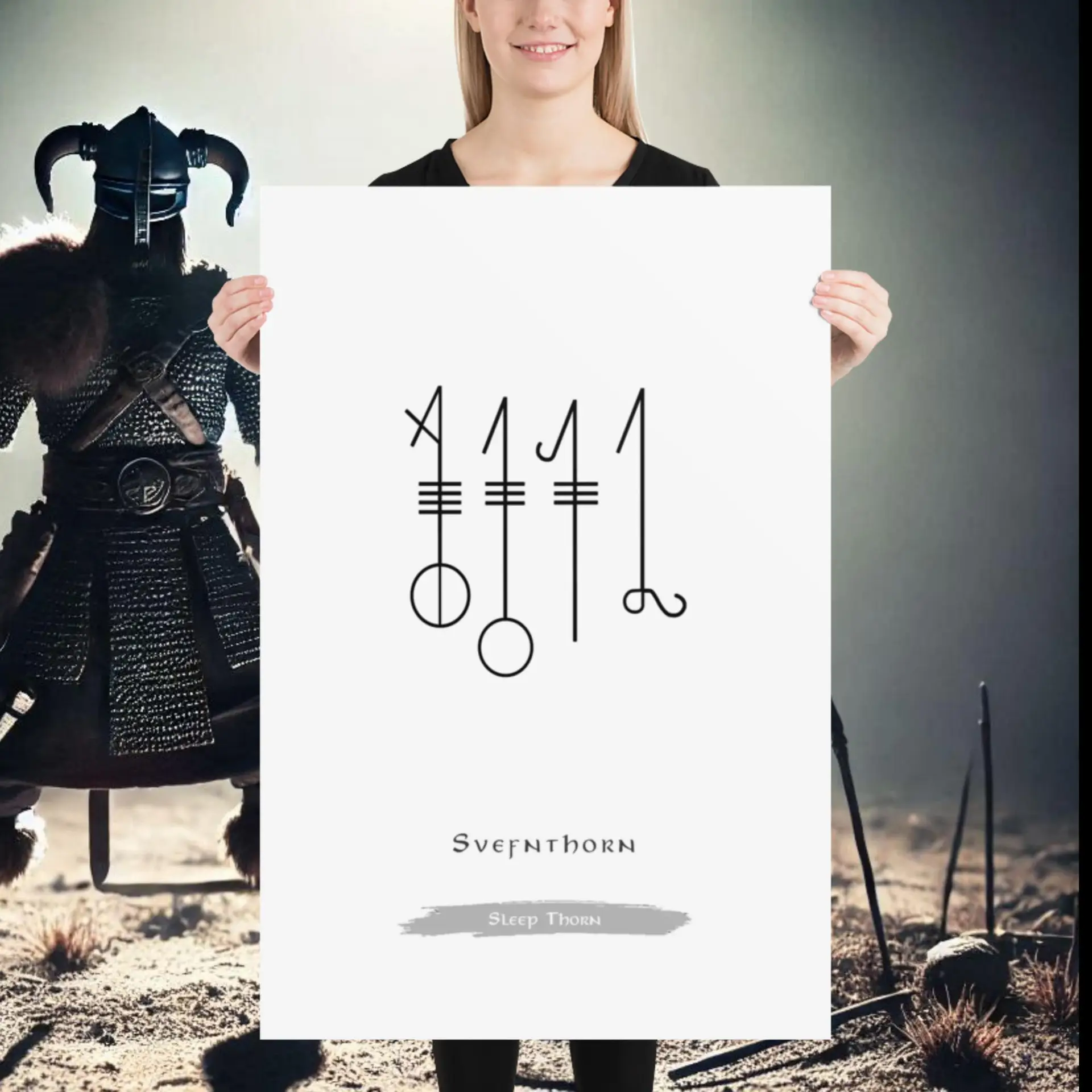 Poster Svefnthorn (cm) - Image 4